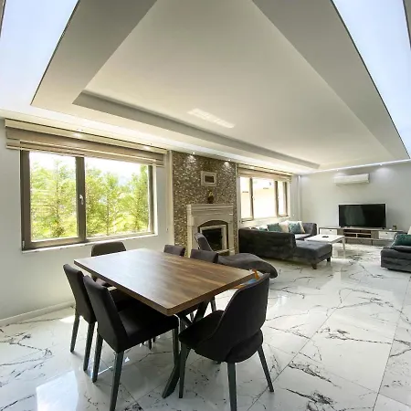Villa Sapanca 'da Isitmali Kapali Yuezme Havuzlu Korunakli 3+1 Ultra Konforlu