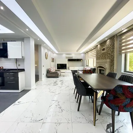 Sapanca 'da Isitmali Kapali Yuezme Havuzlu Korunakli 3+1 Ultra Konforlu Villa